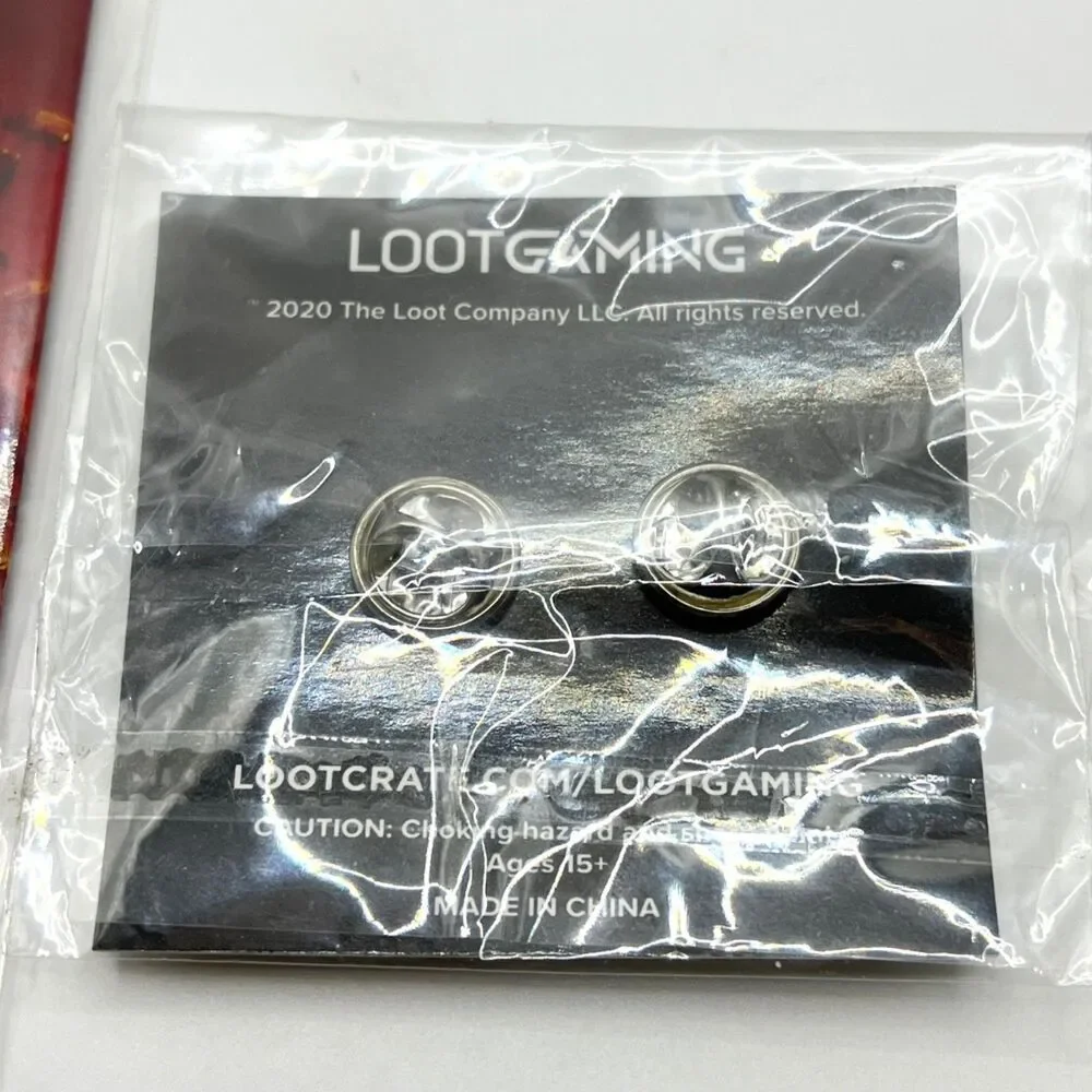 Lootcrate Gaming Fright Pin Lot Doom UAC Patch Power Ranger Ninja Turtle Key